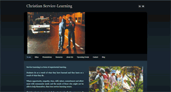 Desktop Screenshot of christianservicelearning.com